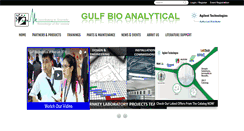 Desktop Screenshot of gulfbioanalytical.com